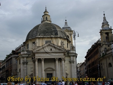  Piazza del Popolo - Santa Maria del Popolo - Porta Flaminia – Rma – Olaszorszg 