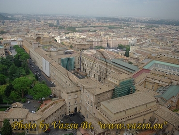  Rma ltkpe a Szent Pter Bazilika kupoljbl - Rma – Olaszorszg 